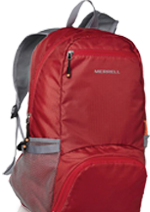 Red backpack